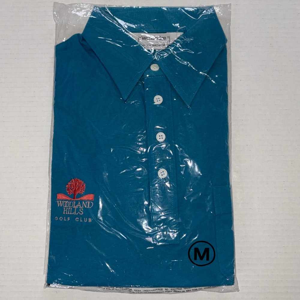 Woodridge vintage golf shirt Woodland Hills Medium